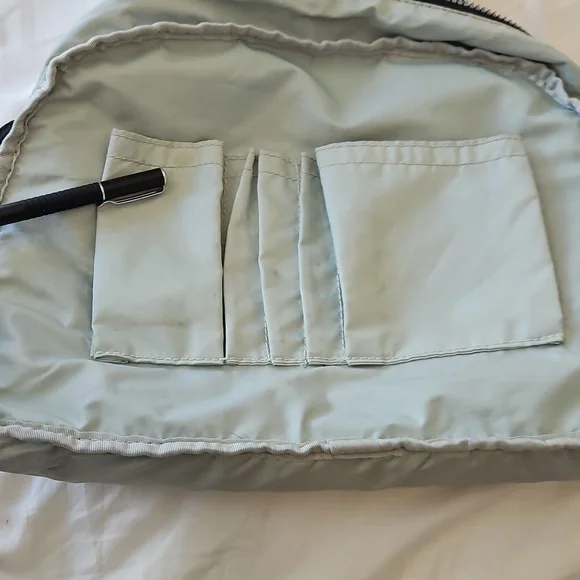 Kipling Black Handbag with Silver Zipper - Picture 15 of 17